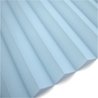 Standaard plissé - Pastel blauw