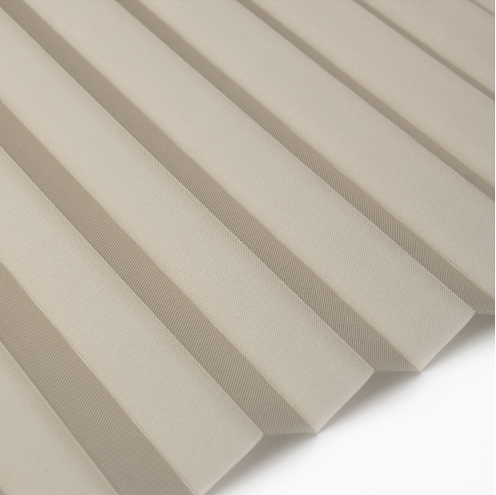 Verduisterende plissé - Warm beige